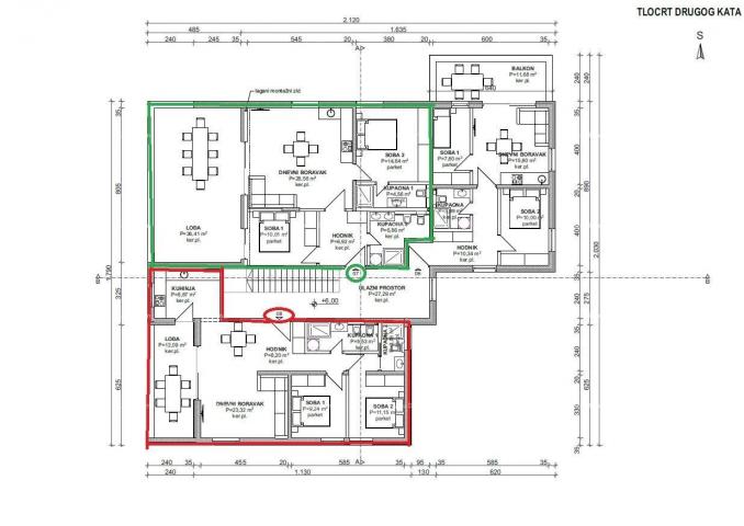 Apartment Newly built a residential building in Banjole!