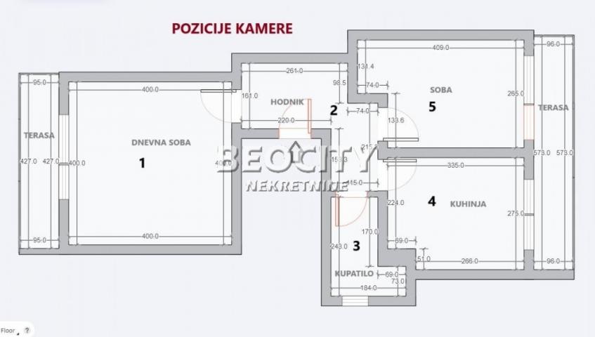 Čukarica, Žarkovo, Veljka Petrovića, 2. 5, 54m2, 127500EUR veoma povoljno