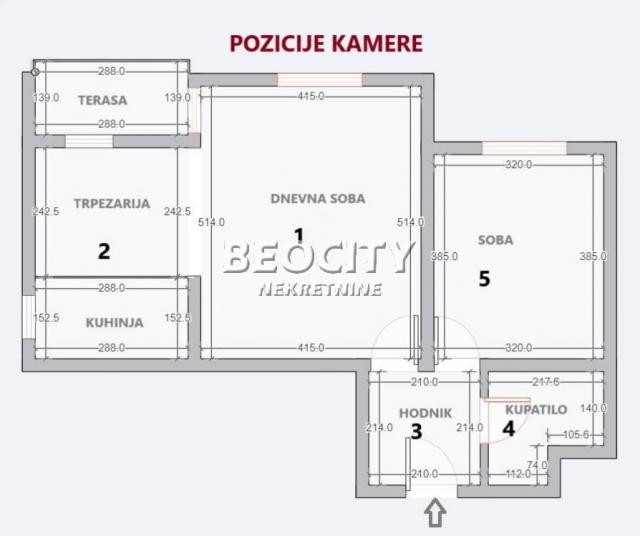 Voždovac, FON, Kostolačka, 2. 0, 56m2, 162000EUR