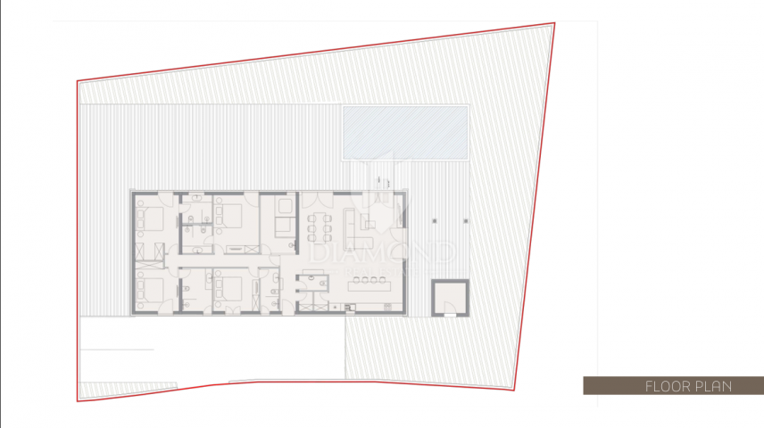 Grundstück Oprtalj, 900m2