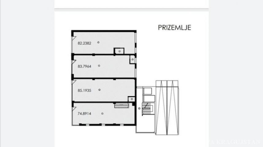 Izdavanje, Lokal, 82. 00m2 , Centar