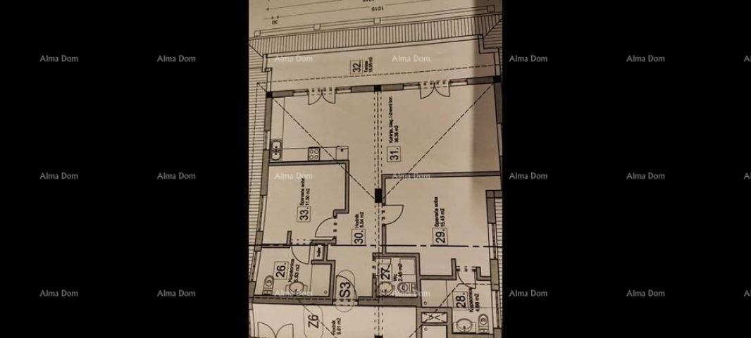 Wohnung Eine möblierte, sofort bezugsfertige Wohnung zum Verkauf in Medulin