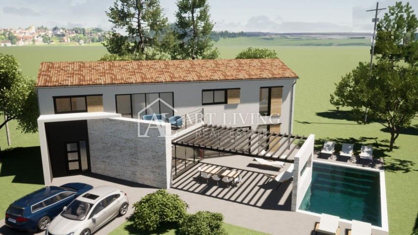 Istria, Vrsar, surroundings - modern spacious villa with heated swimming pool - NEW CONSTRUCTION