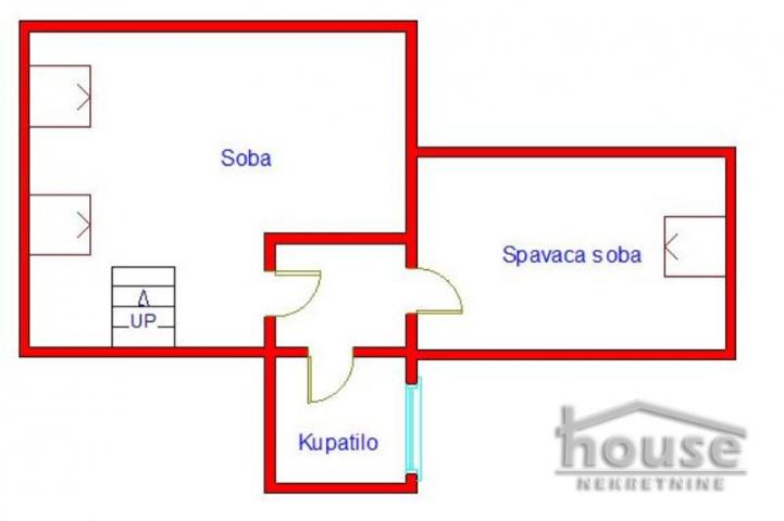 Stan NOVI SAD, CENTAR, kv: 81, € 158600, ID: 1062391