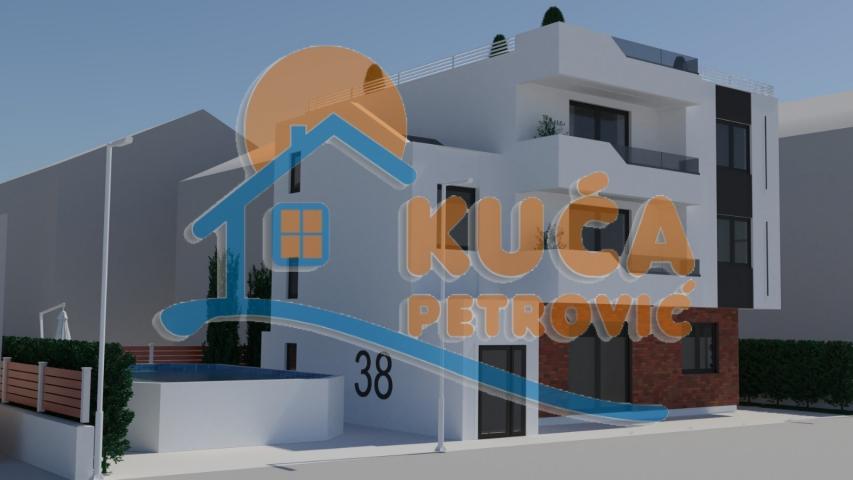 Top ponuda,  lux- novogradnja sa bazenom, trosoban stan , 64m2,  prizemlje, Desna obala Nišave