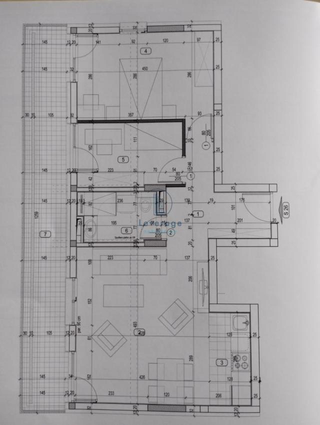 Lux novogradnja, Zemun, Gornji grad, 72, 62m2