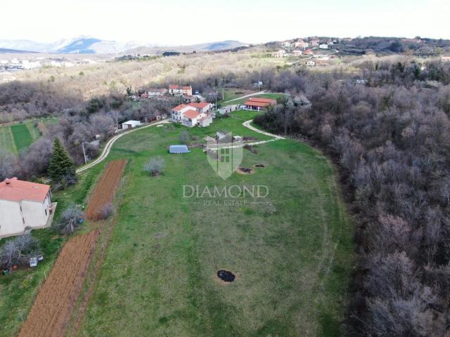 Labin, surroundings, spacious building plot