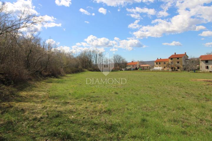 Labin, surroundings, spacious building plot