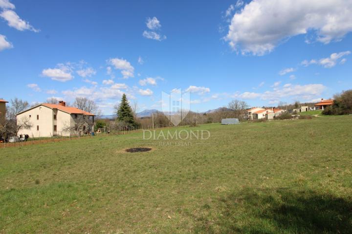 Labin, surroundings, spacious building plot