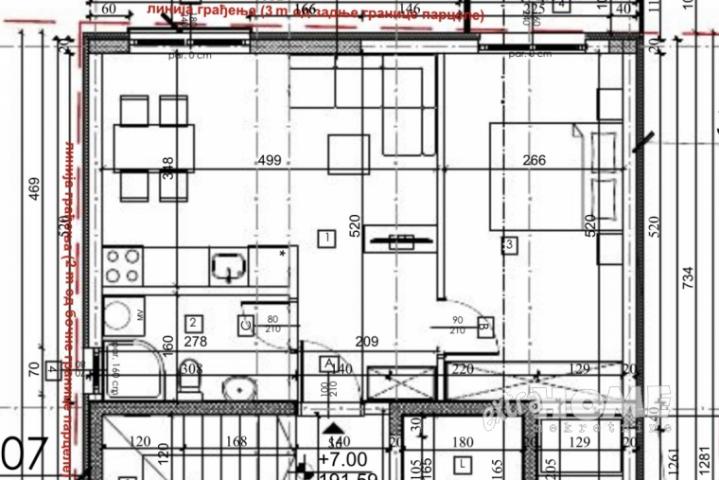 Učiteljsko naselje, 1. 5s, 46, 42m2, novogradnja, lux