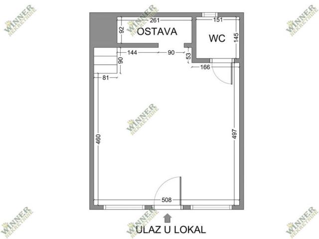 Izdavanje Lokal Zemun Gornjogradska, 32m2, Renoviran, Useljiv ID#1337