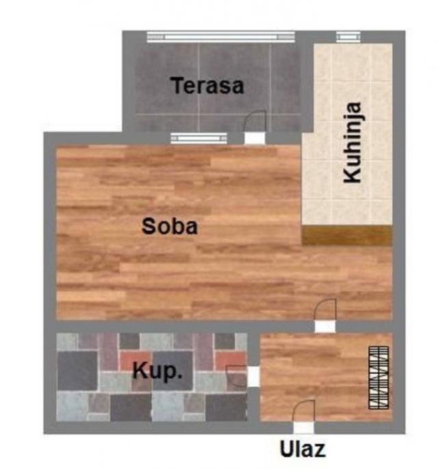 NOVI SAD - BULEVAR PATRIJARHA PAVLA - 29. 00 m2