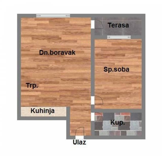 Trosoban 57m2 - TOP INVESTITOR - Minut do Limana 