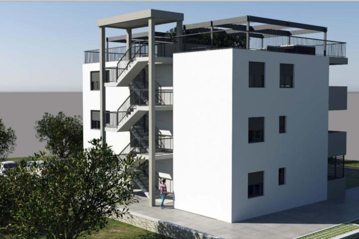 Trogir, Okrug Gornji – Apartman S4 na prvom katu površine od 43, 01 m2