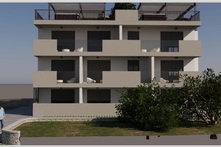 Trogir, Okrug Gornji – Apartman S4 na prvom katu površine od 43, 01 m2