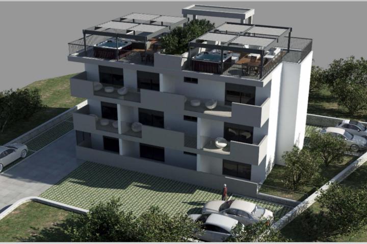 Trogir, Okrug Gornji – Apartman S4 na prvom katu površine od 43, 01 m2