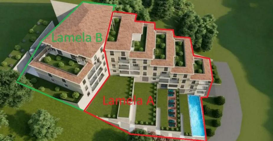 Complex in Bečići, just 700 m away from the sea; One bedroom apartment 56 m2