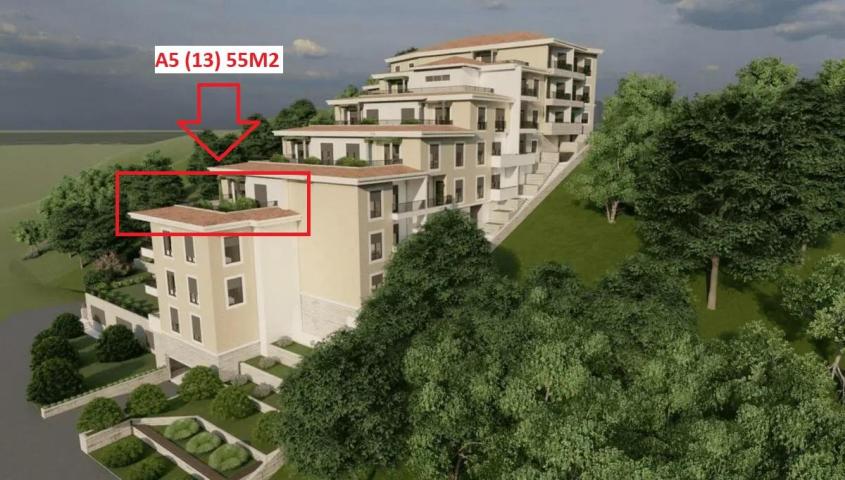 Complex in Bečići, just 700 m away from the sea; One bedroom apartment 56 m2