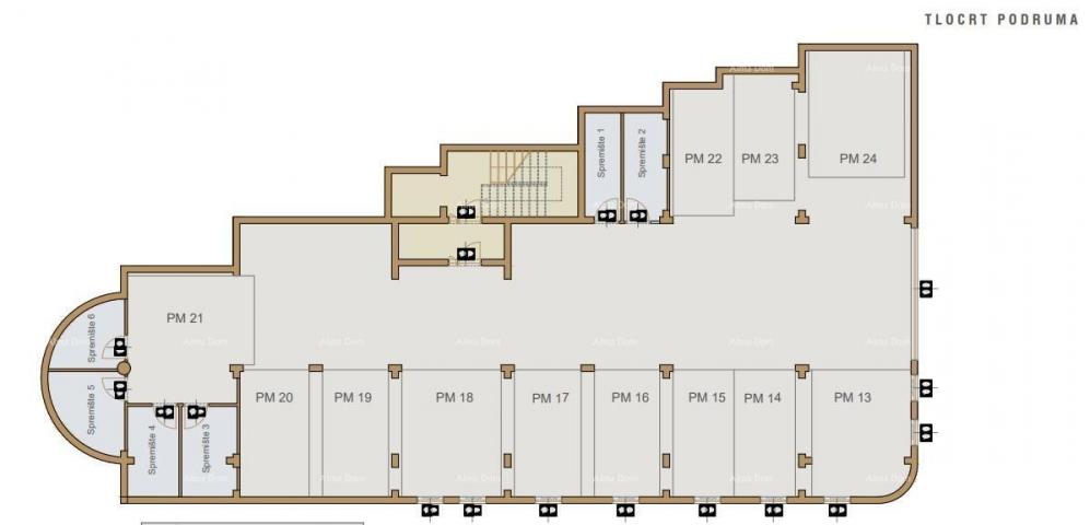 Apartment Apartments for sale in a new housing project under construction, near the court, Pula!