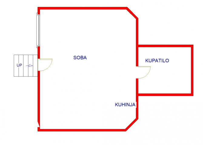 0. 5 Garsonjera NOVI SAD, 31400€