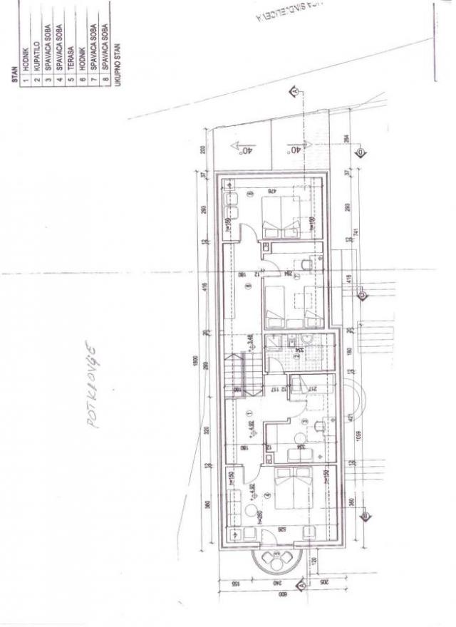 Gardoš, Sinđelićeva, 160 m2, 4 ara placa