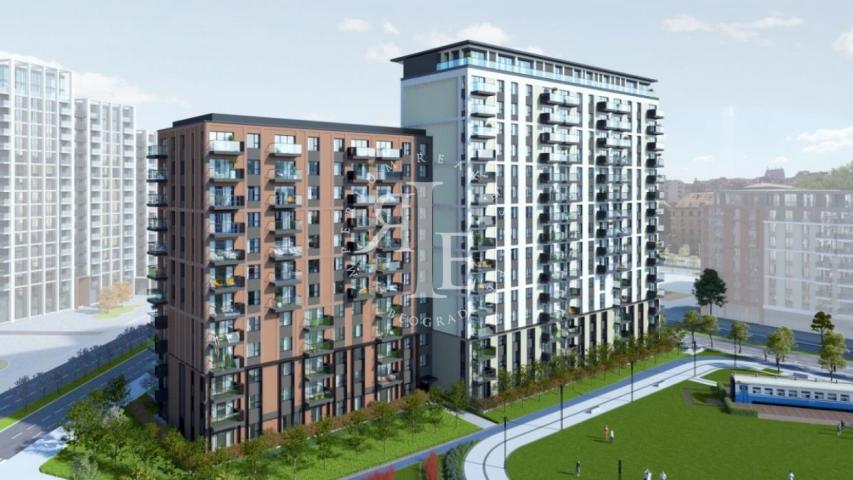 Beograd, Savski Venac, BW King’s Park Residences, 2. 0,  54m2