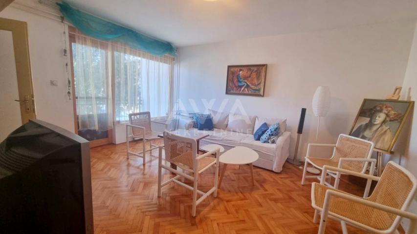 Renovirani namešten trosoban 80m2, prizemlje