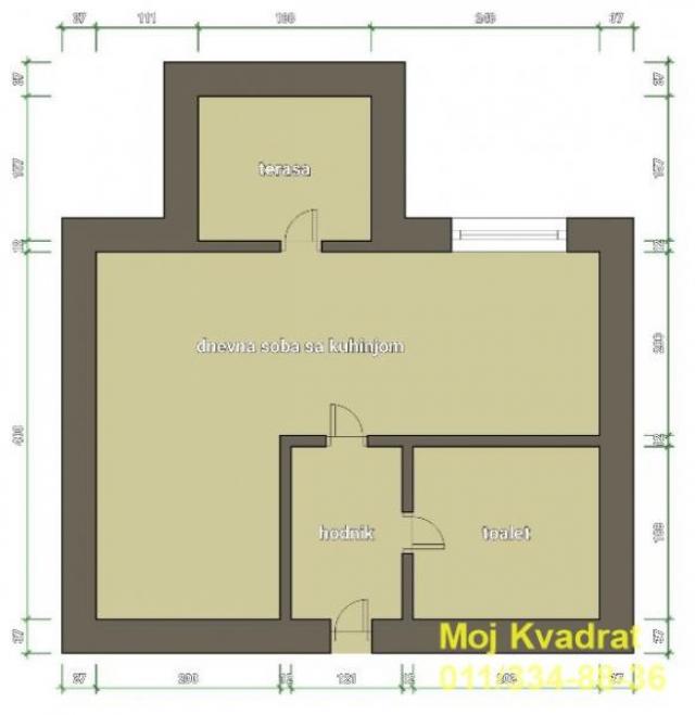 Palilula, Centar - Cvijićeva, 47m2