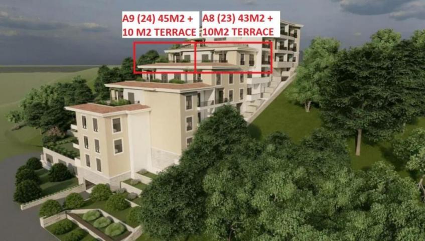 Complex in Bečići, just 700 m away from the sea; Two bedroom apartment 56 m2