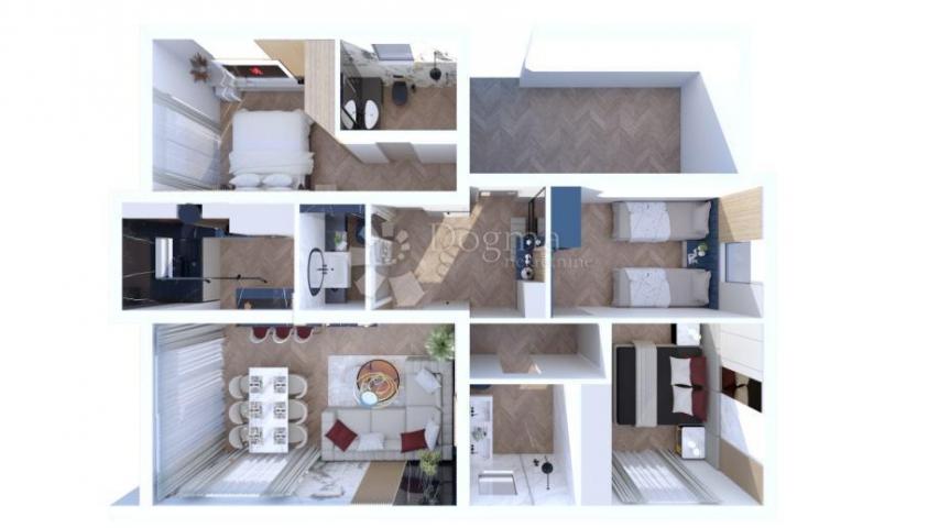 Flat Kožino, Zadar - Okolica, 169,30m2