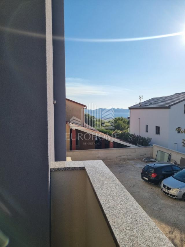 Ploča, Zadar, novogradnja, 2-sobni stan, 60m2+PM, pogled 