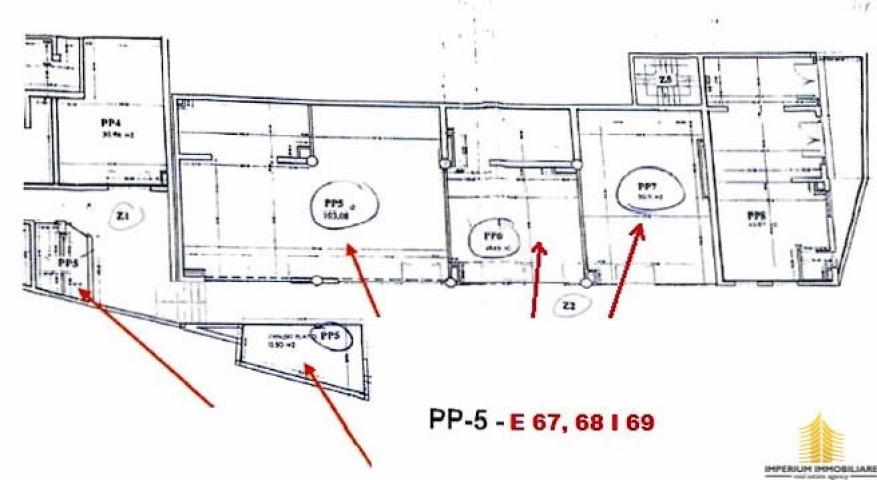 Prodaja, Poslovni prostor, 241m2 , Baldekin