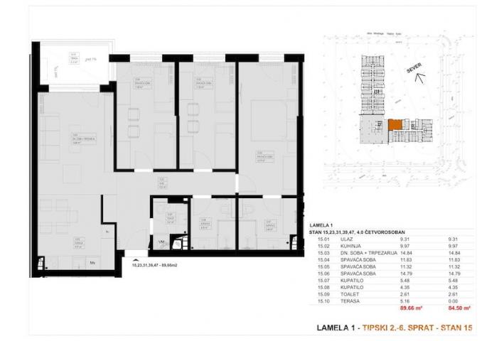 Prodaja, Stan, 65. 00m2 , Bubanj