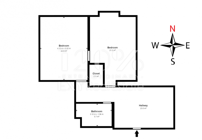 Flat Gornji grad, Gornji Grad - Medveščak, 74m2