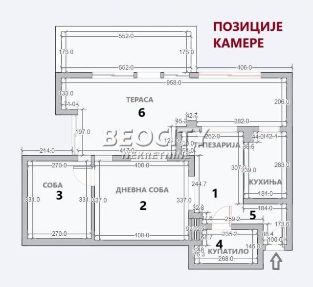 Zemun, Gornji grad, Banijska, 2. 0, 77m2, 130000EUR