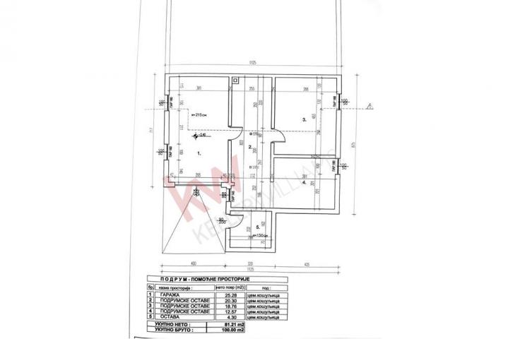 
				Divna porodična kuća -PO+P+PK- bruto površine 431m2
			