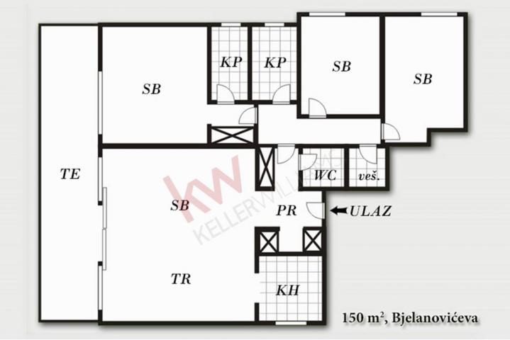 
				A+ klasa novogradnje, jedinstven i prelep stan površine 150m2, sa pripadajuća tri garažna mesta