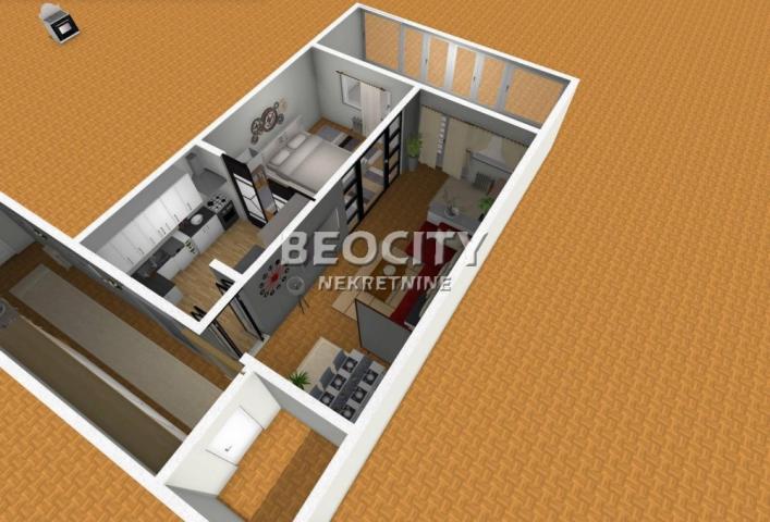 Novi Beograd, Blok 61, Dr Ivana Ribara , 1. 5, 52m2, 450EUR