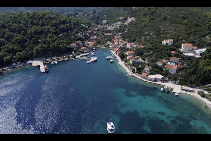 Otok Šipan, građevinsko zemljište 502 m2, drugi red do mora