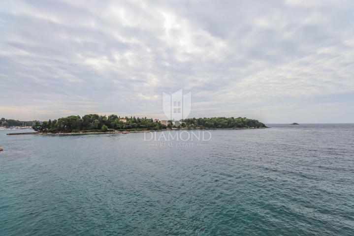 Apartment 1. Reihe zum Meer in begehrter Lage in Rovinj