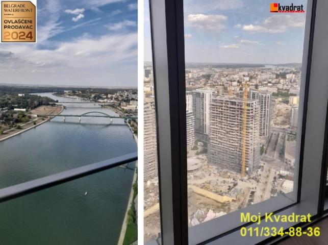 Belgrade Waterfront - BW St. Regis Residences (The Belgrade Tower), 87m2 - NO COMMISSION for the buy