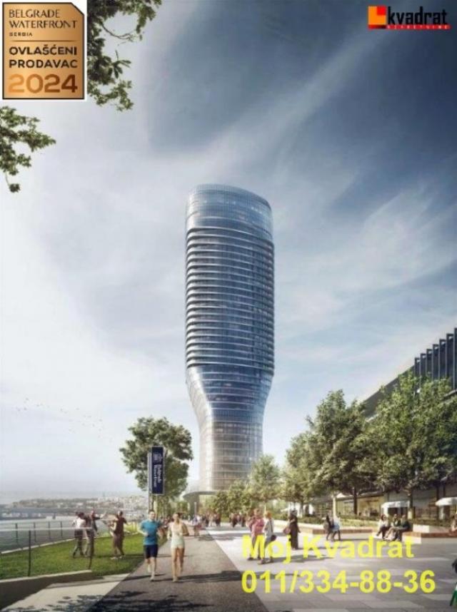 Belgrade Waterfront - BW St. Regis Residences (The Belgrade Tower), 87m2 - NO COMMISSION for the buy