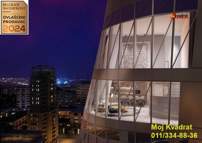 Belgrade Waterfront - BW St. Regis Residences (The Belgrade Tower), 87m2 - NO COMMISSION for the buy