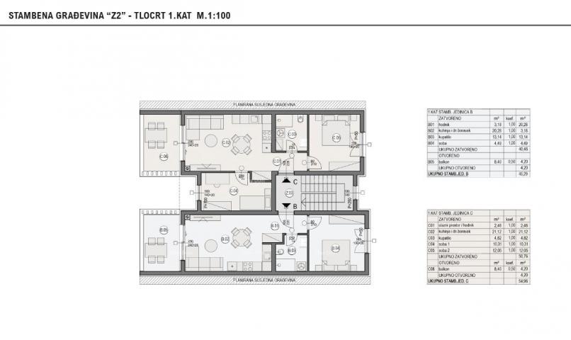 Wohnung Wohnung in attraktiver Lage - Wohnung C/Z2, Premanturska cesta