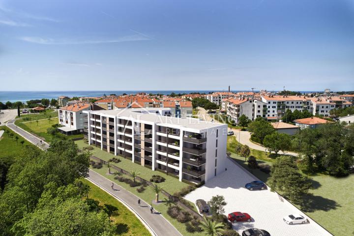 Istrien, Umag - luxuriöse Zweizimmerwohnung, 200 m vom Meer entfernt - NEUBAU