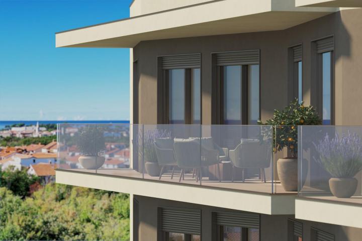 Istra, Poreč - trosoban stan na 3. katu moderne novogradnje NKP 145m2