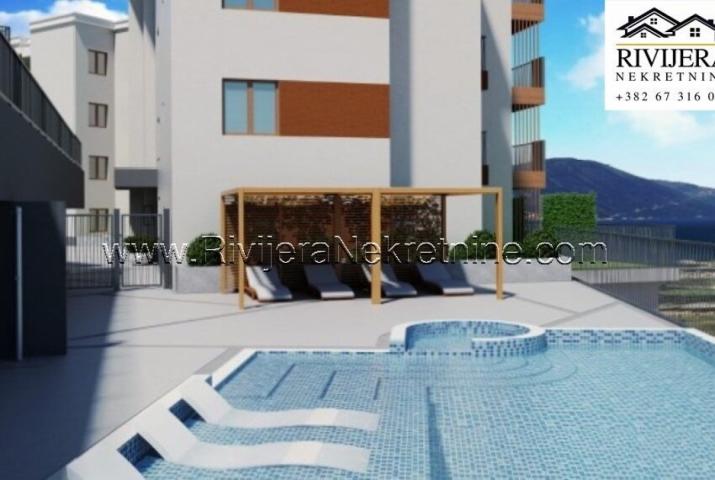 For sale is a newly built one-bedroom apartment in the Kava settlement of Tivat