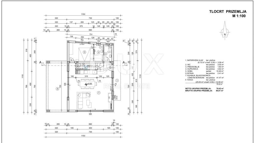 House Malinska, Malinska-Dubašnica, 150,74m2