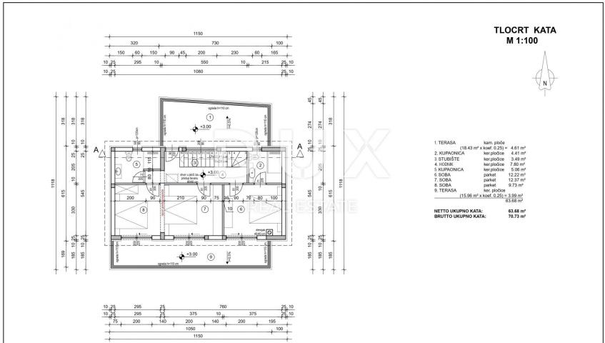 House Malinska, Malinska-Dubašnica, 150,74m2