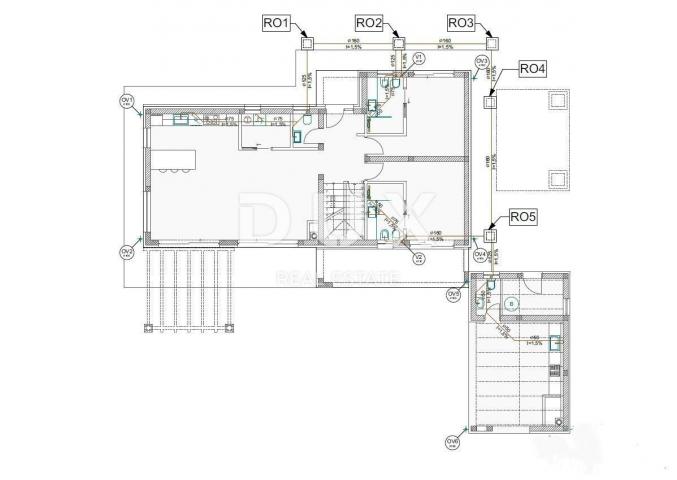 ISTRIEN, GROŽNJAN - Einfamilienhaus im Bau